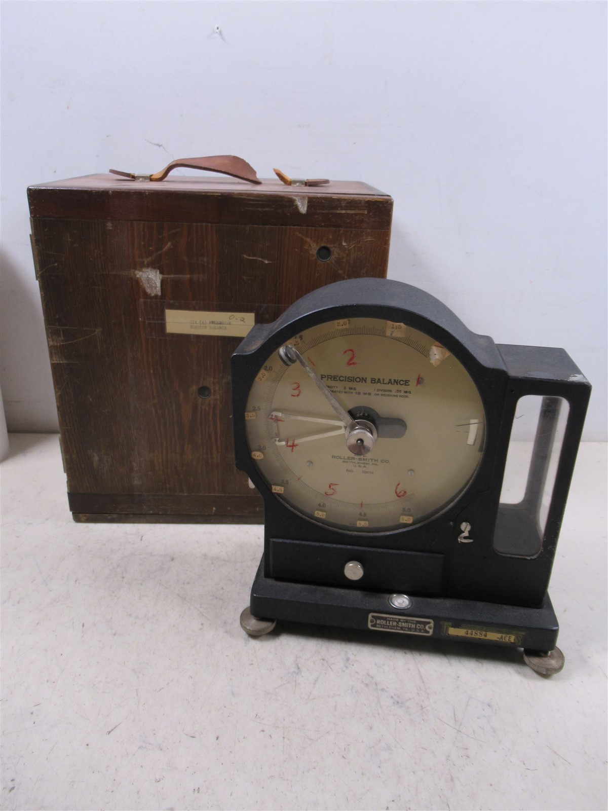 Vintage Roller Smith Precision Balance 206776 with Wooden Case Vintage Roller Smith Precision Balance 206776 with Wooden Case