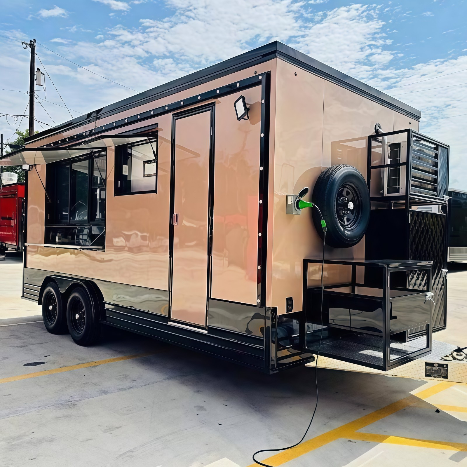 Mobile Food TruckTrailer Snack Cart Pizza Food Trailer in Sale Mobile Food TruckTrailer Snack Cart Pizza Food Trailer in Sale