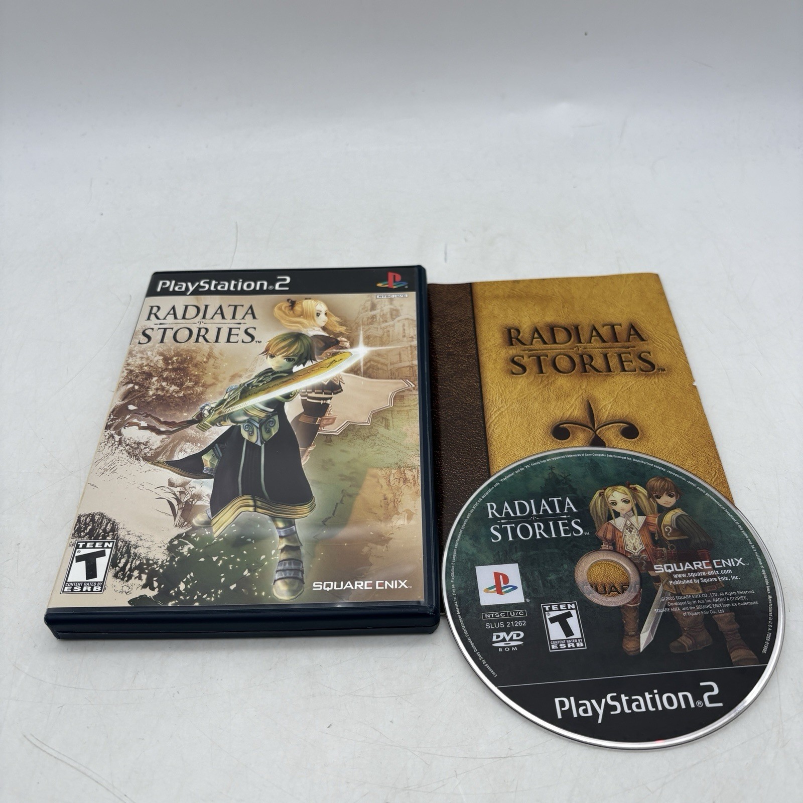 Radiata Stories Sony PlayStation 2 PS2 Complete w/ Manual CIB Tested Radiata Stories Sony PlayStation 2 PS2 Complete w/ Manual CIB Tested