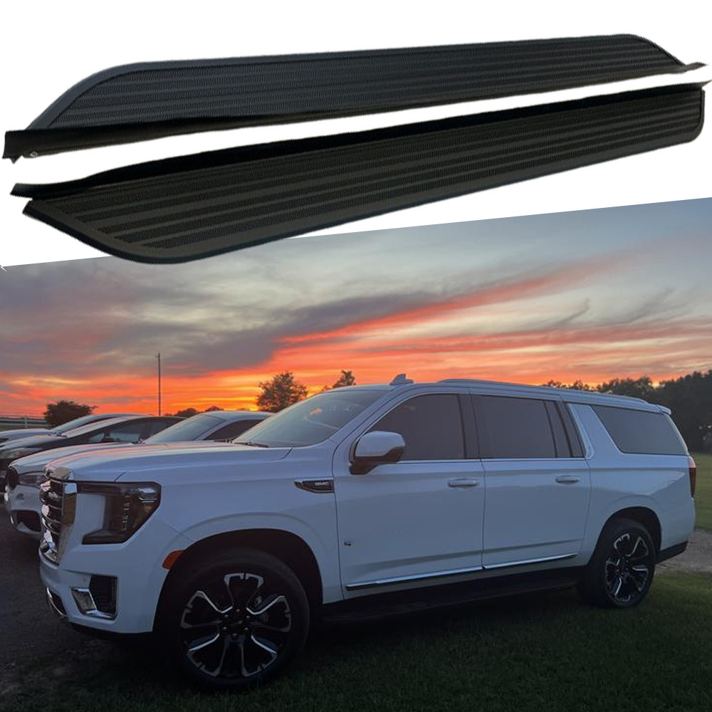 2pcs Running Boards Side Steps Fits For GMC Yukon XL 2021-2026 Nerf Bar 86‘’