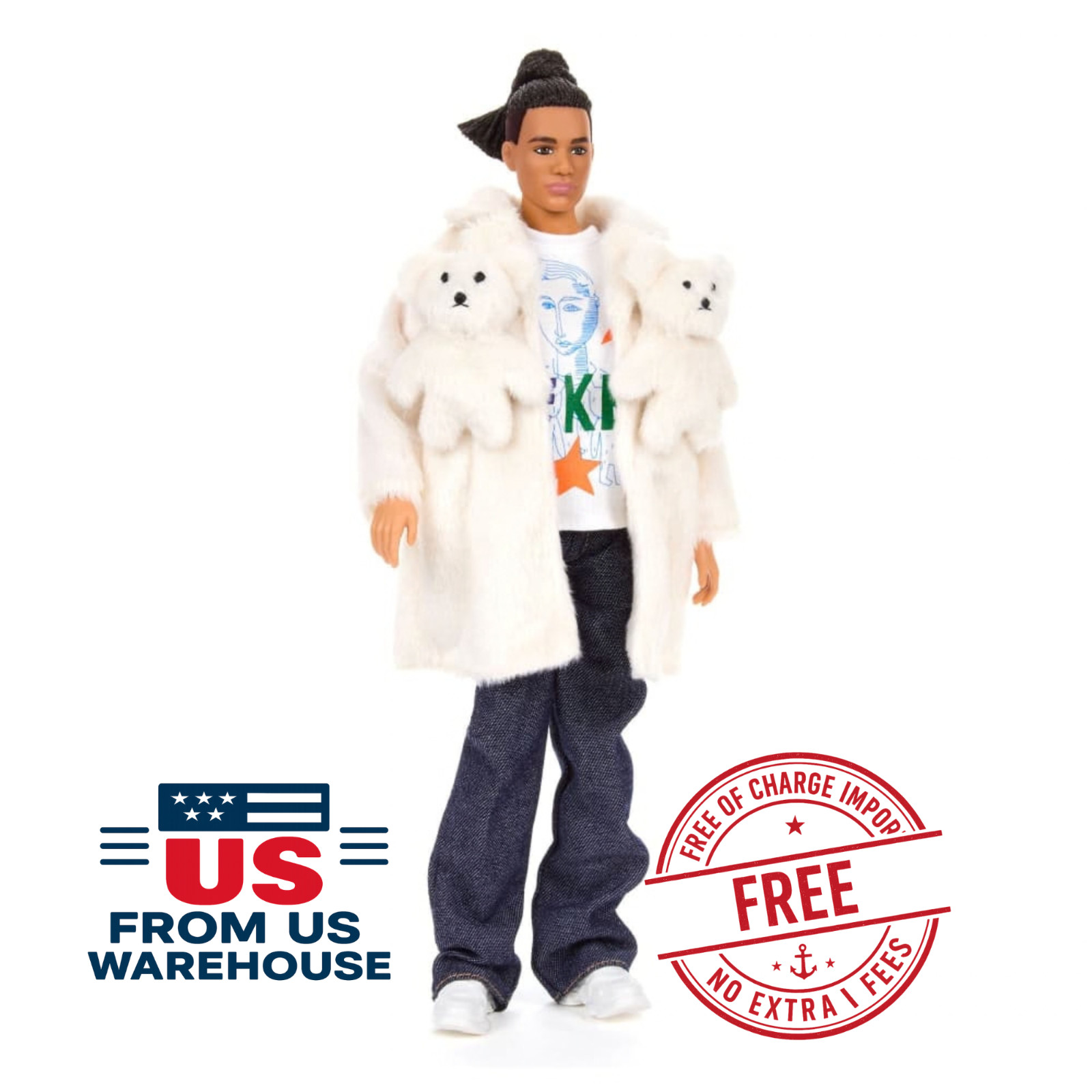Mattel Ken JLH32 Jean Charles de Castelbajac Designer Doll 2026 COA
