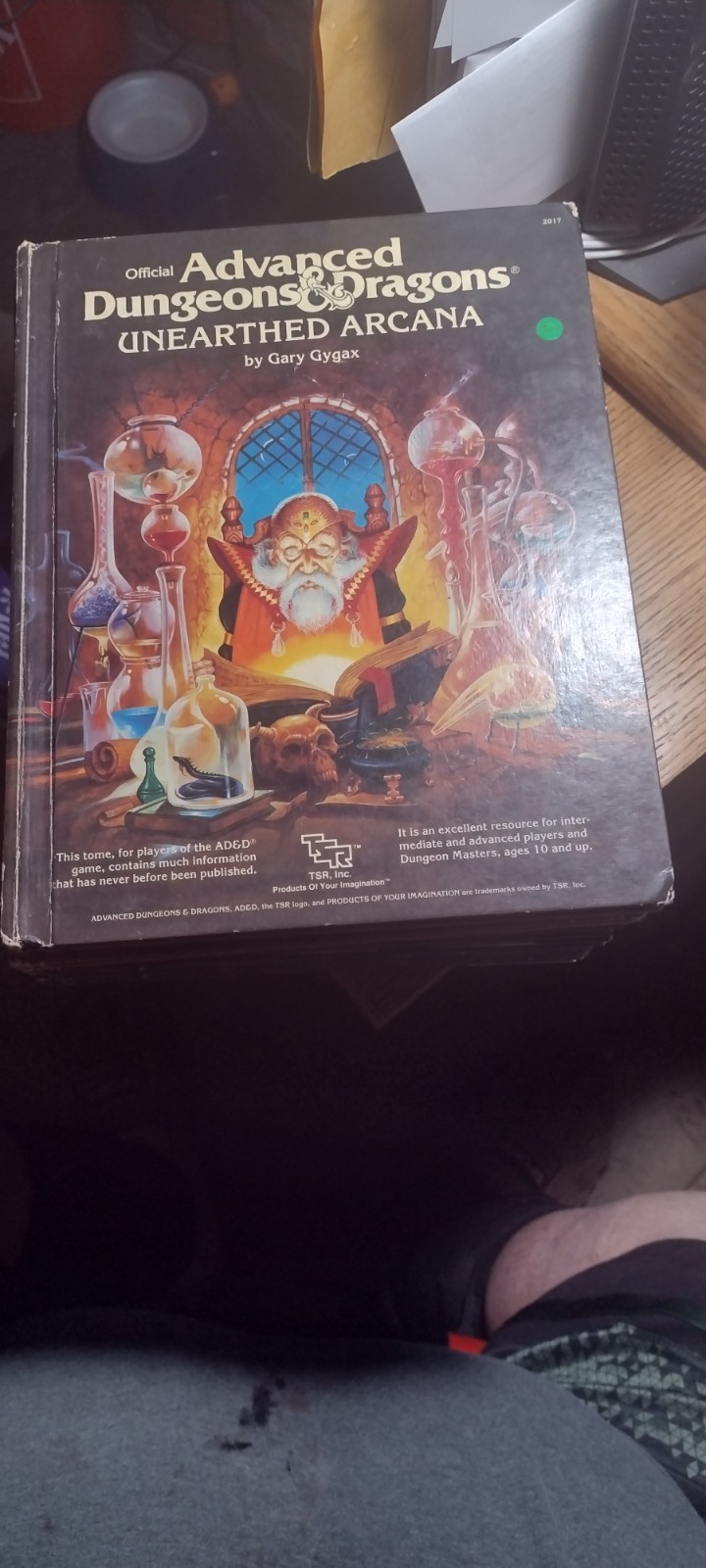 AD&D D&D Dungeons & Dragons Unearthed Arcana 2017 Very Good Condition