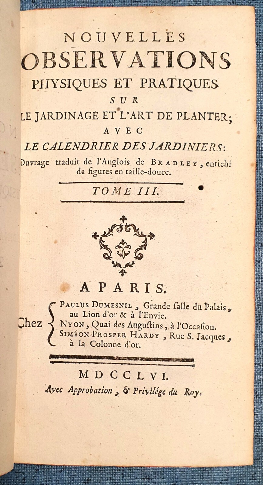 1756 Nouvelles Observations Physiques Et Pratiques Antique Book Collectors