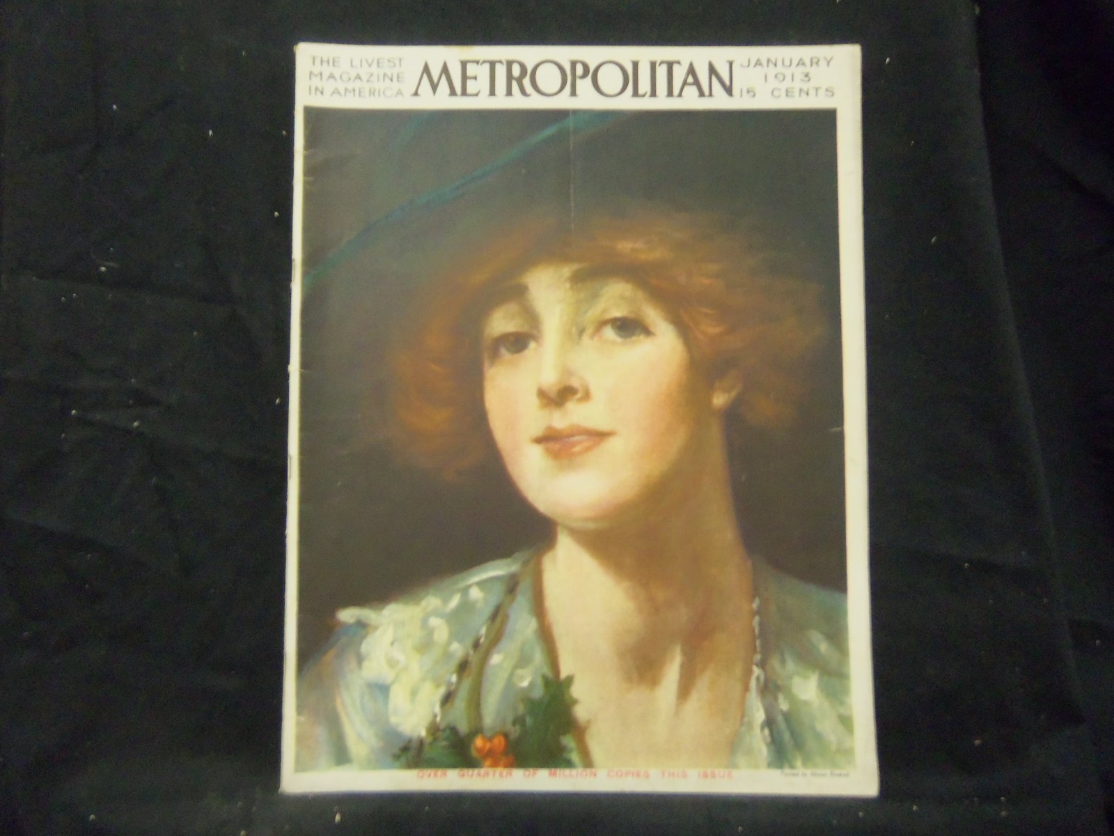 1913 JANUARY METROPOLITAN MAGAZINE - GREAT COVER & ADS - ST 1368 1913 JANUARY METROPOLITAN MAGAZINE - GREAT COVER & ADS - ST 1368