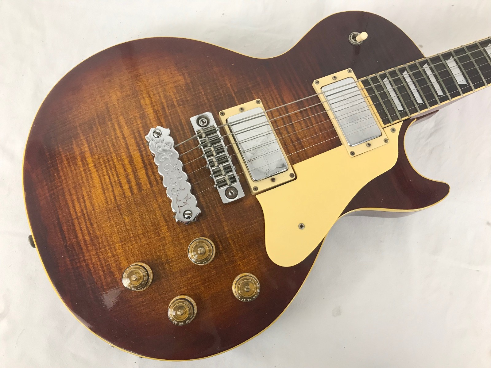 1977 Ibanez Deluxe 59\'er Electric Guitar w/ Case, Capo & Books