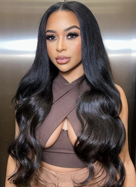 Wiggins Human Hair Body Wave Wavy Wig π€π€ Wiggins Human Hair Body Wave Wavy Wig π€π€