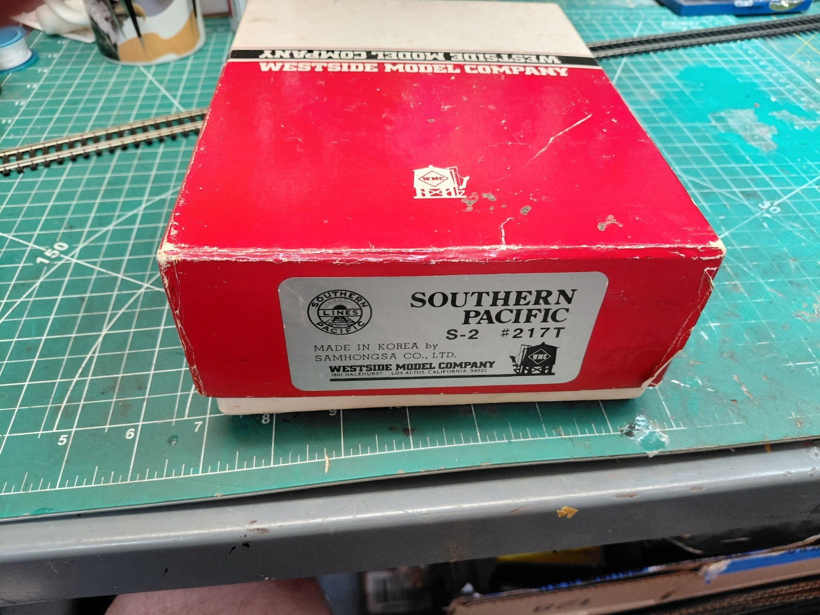 Westside Model Company Southern Pacific-S-2 Shop Switcher 217 SP Weathered