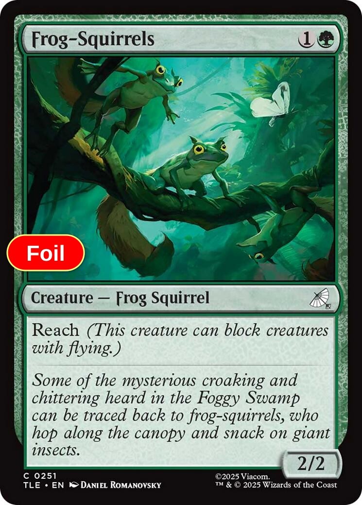 Frog-Squirrels (Foil) [TLE - 251] LP