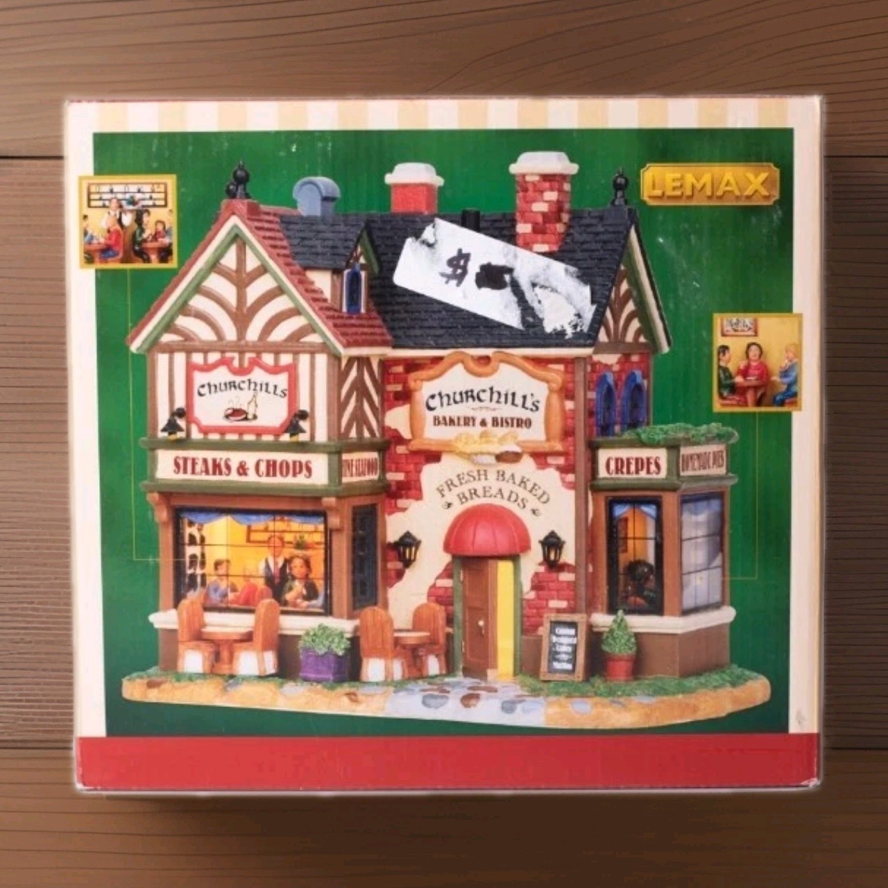 Lemax Signature Collection Churchill\'s Bakery & Bistro - Retired #15223 Lemax Signature Collection Churchill\'s Bakery & Bistro - Retired #15223