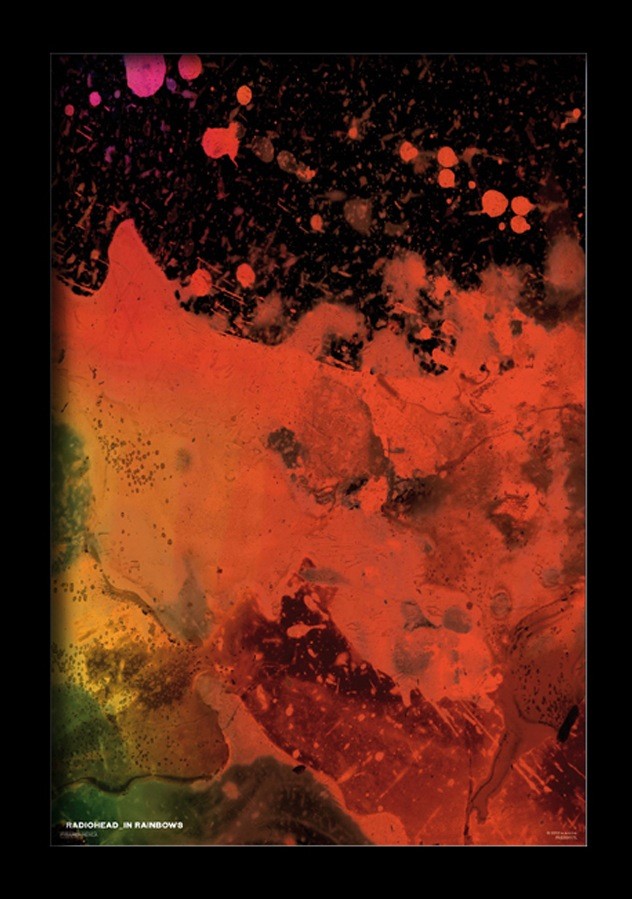 RADIOHEAD IN RAINBOWS 12x18 FRAMED GELCOAT POSTER MUSIC ROCK ENGLAND PUNK GIFT