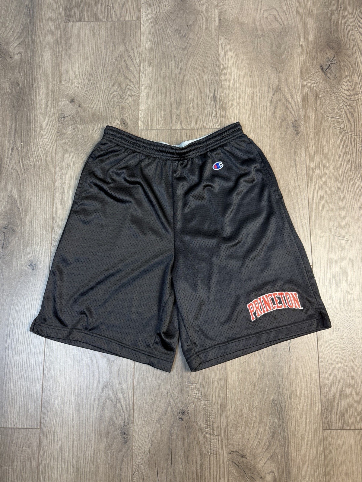 Champion Princeton Tigers Arch Spellout Mesh Shorts