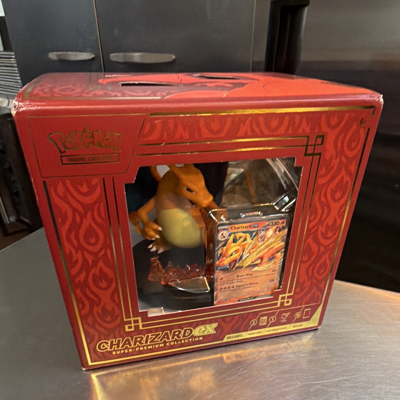Pokémon TCG Charizard ex Super-Premium Collection Box Promo English 2022 3 Cards