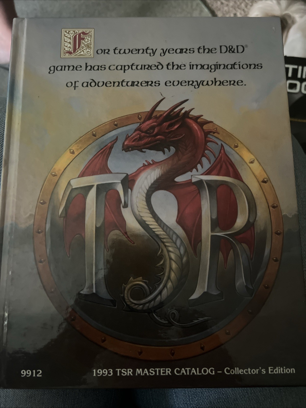 1993 Tsr Master Catalog (1993, Hardcover, Collectors)