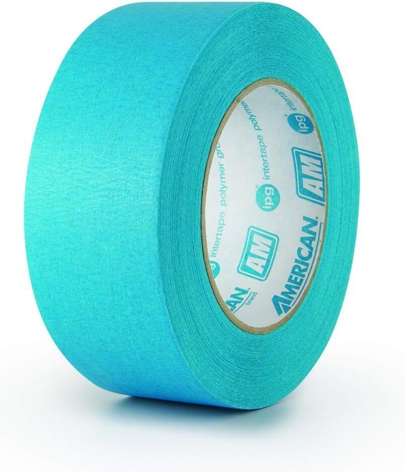 1.5\'\'-2\'\' American Aquamask Masking Automotive Painters Tape USA MADE 24PK CASE