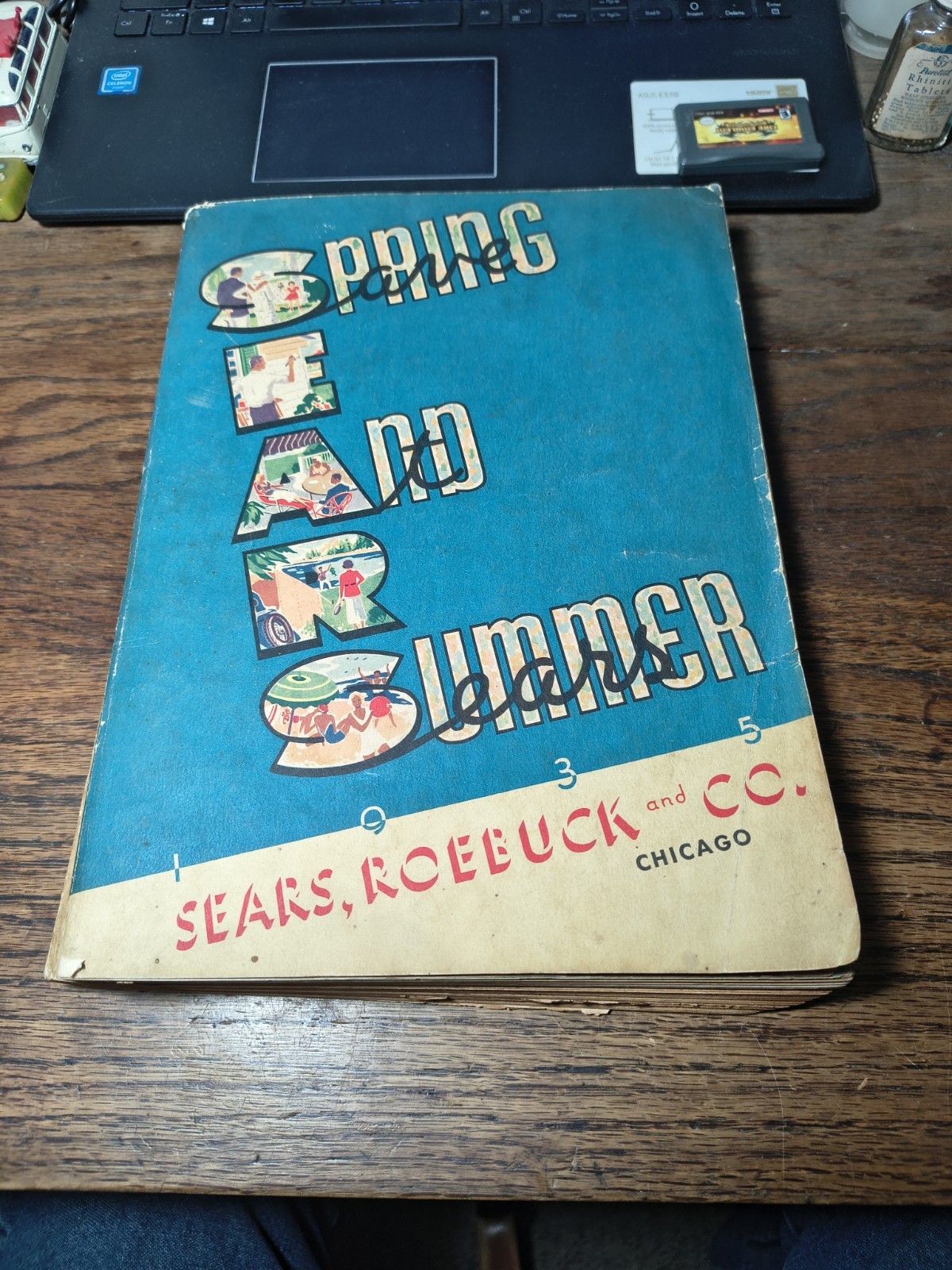 1935 Vintage Sears Roebuck Catalog Spring & Summer Book Philadelphia Original 1935 Vintage Sears Roebuck Catalog Spring & Summer Book Philadelphia Original