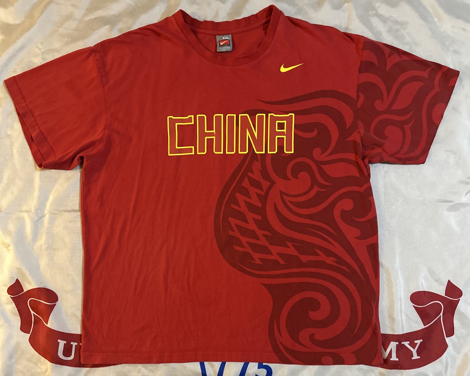 VTG Nike China National Team 2008 Olympic Basketball Training Tee XXL T-Shirt VTG Nike China National Team 2008 Olympic Basketball Training Tee XXL T-Shirt