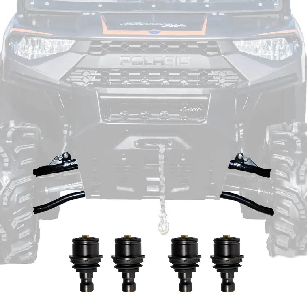 SuperATV Polaris Ranger XP 1000 High Clearance 1.5 Offset A-Arms SuperATV