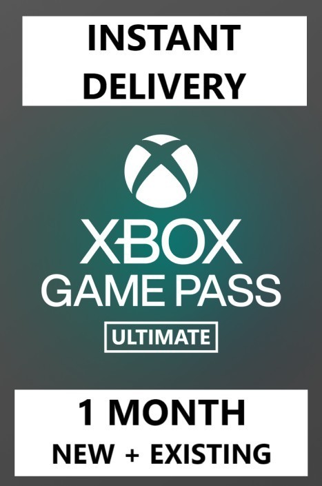 Xbox Game Pass Ultimate 1 Month Membership (Insta e-Delivery) (New+Existing)