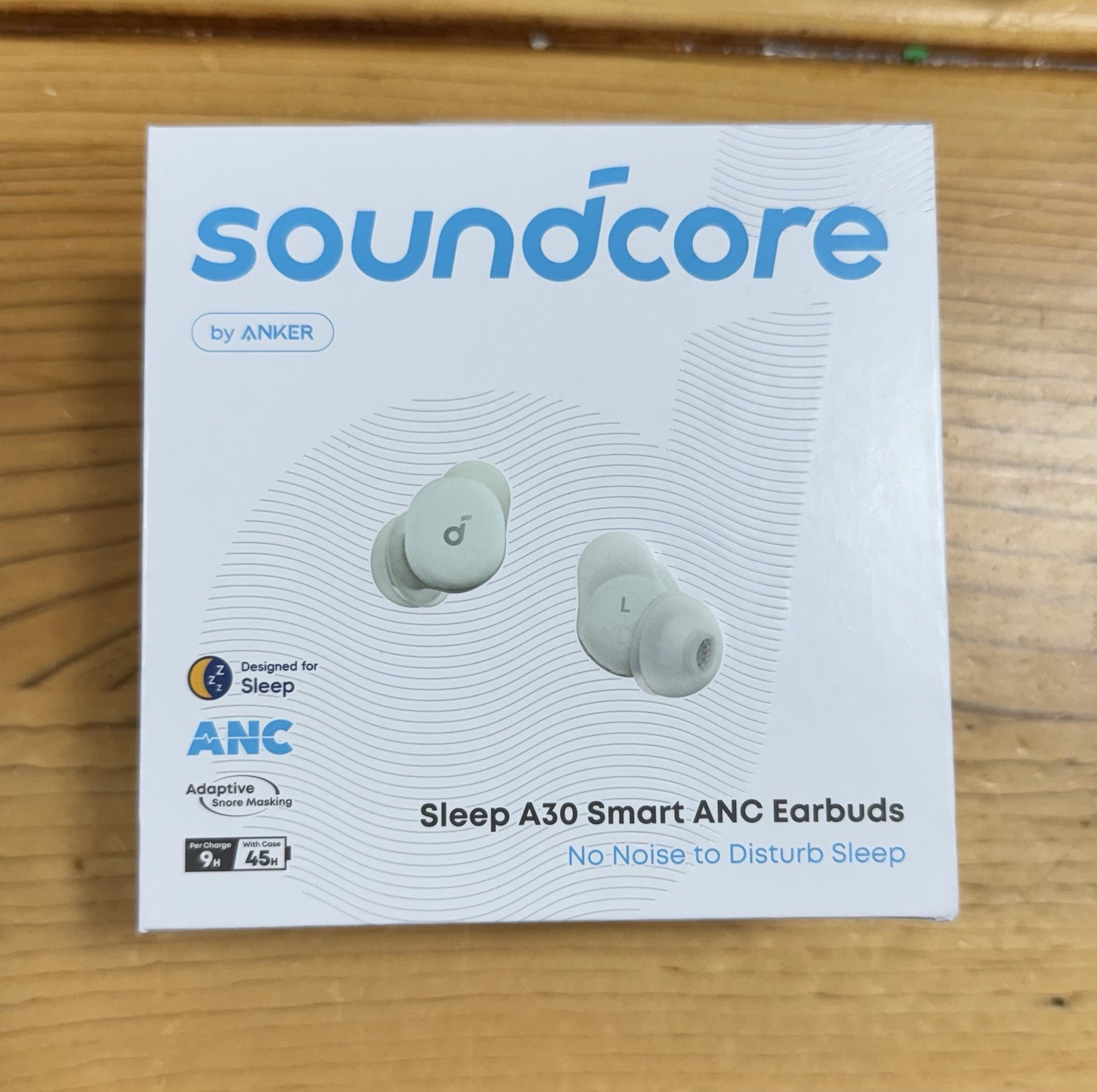 Soundcore Sleep A30 Smart ANC Earbuds By Anker / Mist green / SEALED Soundcore Sleep A30 Smart ANC Earbuds By Anker / Mist green / SEALED
