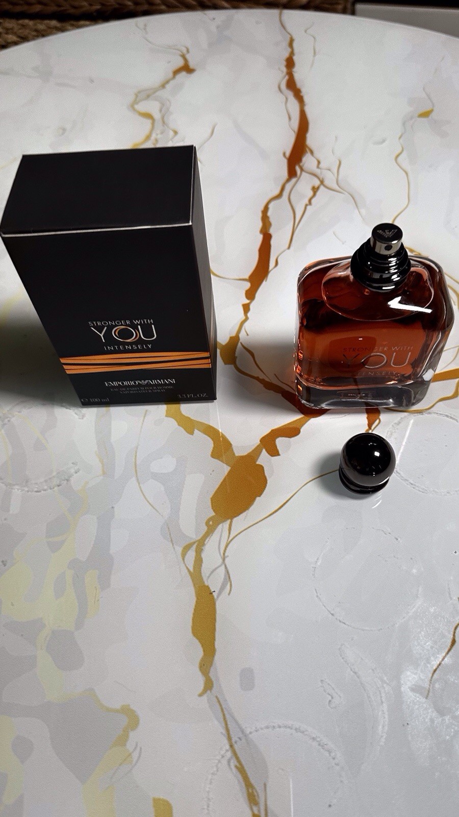Georgia Armani Stronger with You 3.4oz Edp Spray New In Box 100% Authentic
