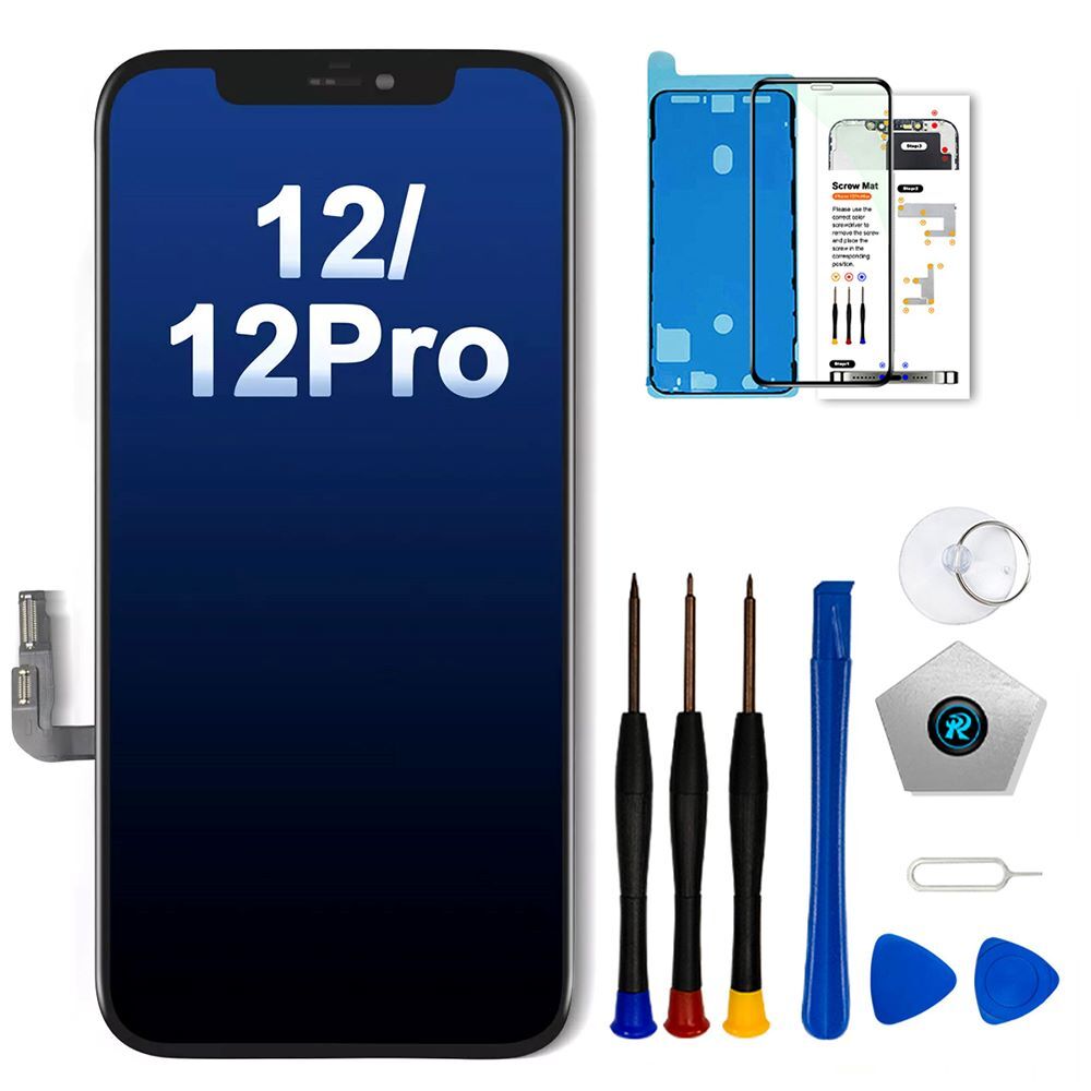 For iPhone 12 / 12 Pro Screen Replacement LCD Display Touch Digitizer Assembly For iPhone 12 / 12 Pro Screen Replacement LCD Display Touch Digitizer Assembly