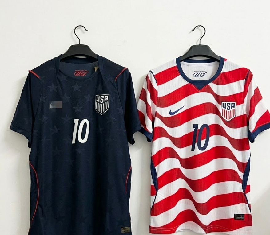 USA Christian Pulisic #10 Soccer Jersey Fan Version Men\'s S-4XL NEW