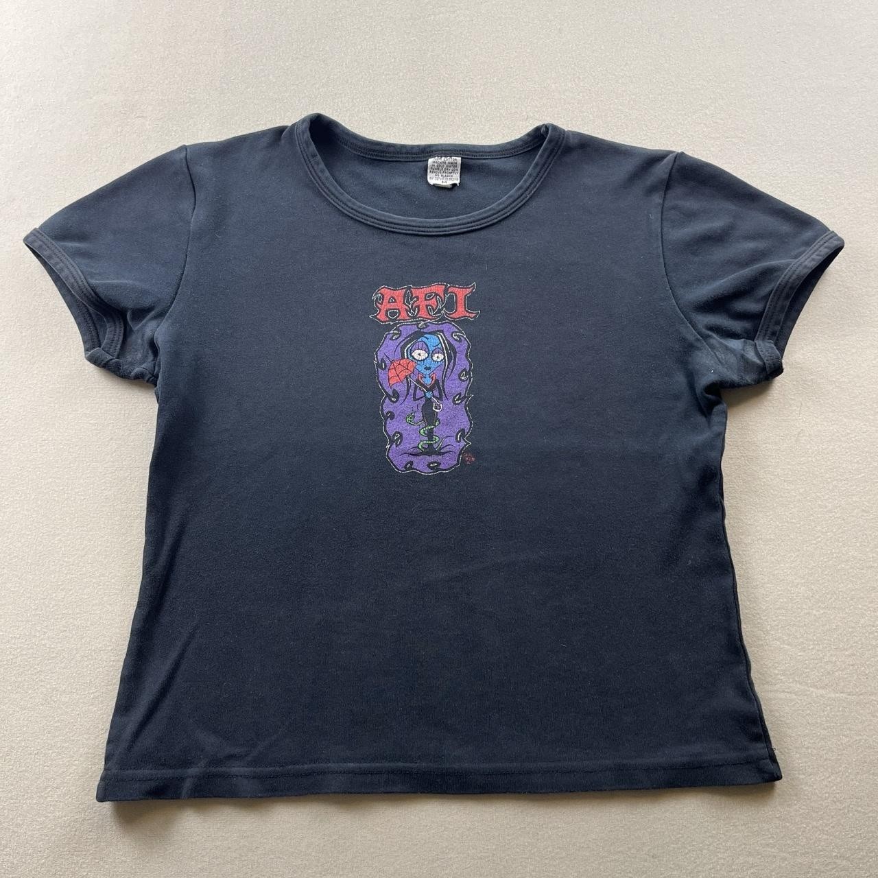 Vintage AFI T-Shirt Womens Medium Black Rock Band The Art of Drowning Goodbyes Vintage AFI T-Shirt Womens Medium Black Rock Band The Art of Drowning Goodbyes