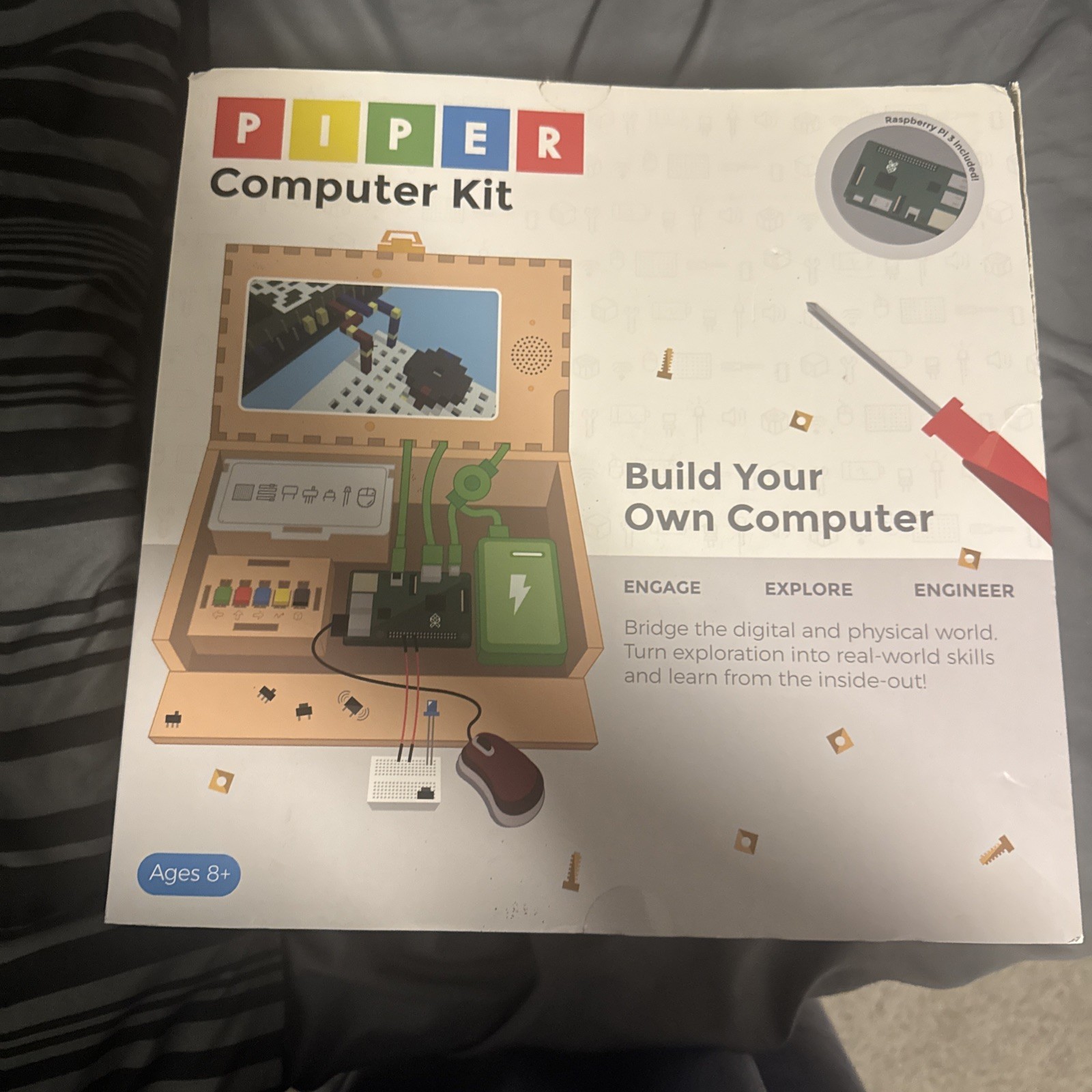 Piper Computer Kit: Award-Winning Build-A-Computer 8+ STEAM Learning, OPEN BOX Piper Computer Kit: Award-Winning Build-A-Computer 8+ STEAM Learning, OPEN BOX