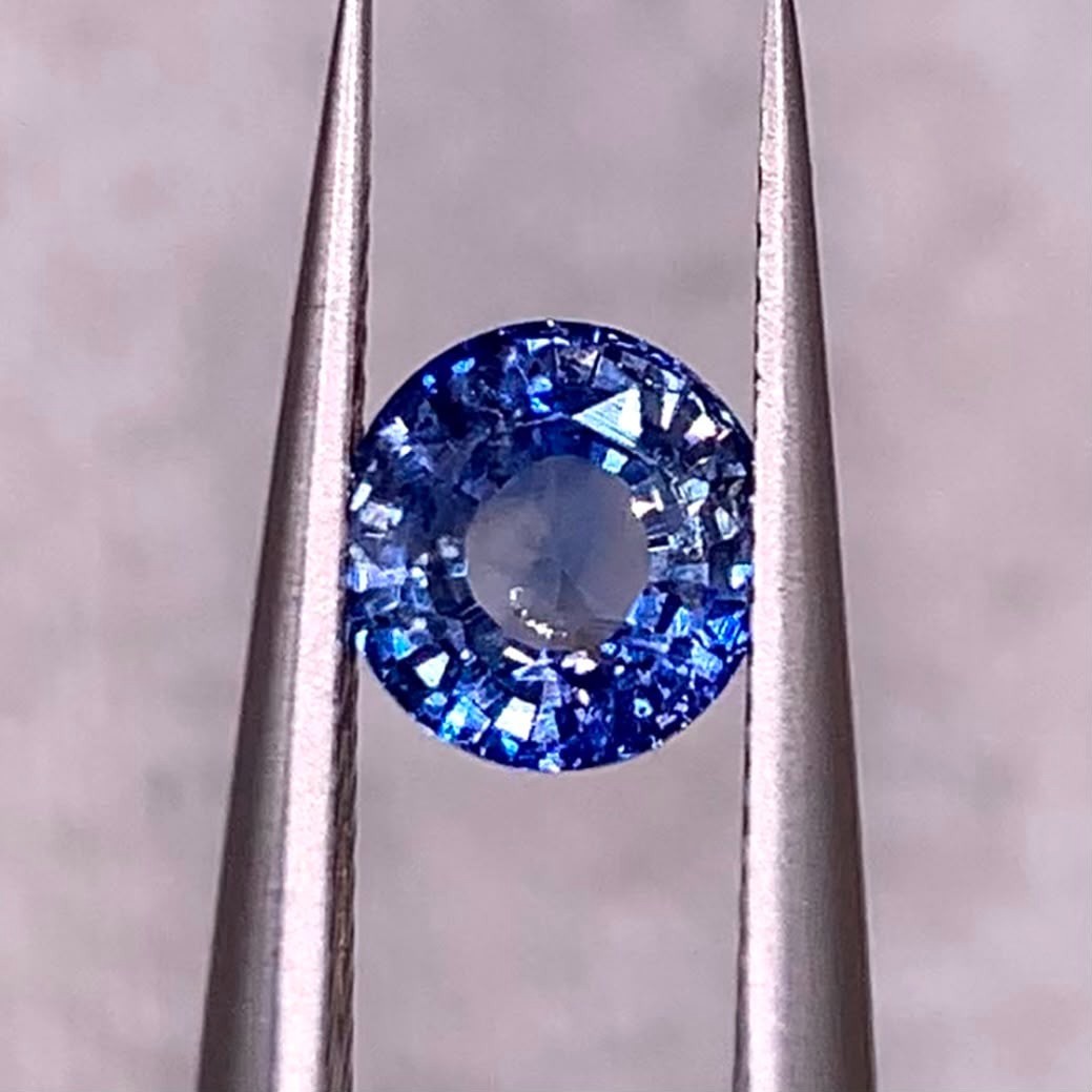 1.04Ct Natural Rare Exquisite Blue Sapphire From Sri Lanka