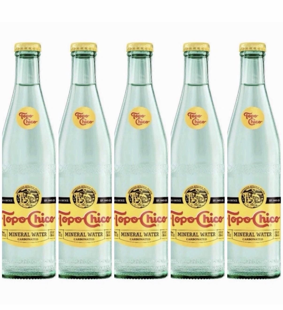Topo Chico Glass Sparkling Water 12 Pack Rare Dicontinued Topo Chico Glass Sparkling Water 12 Pack Rare Dicontinued