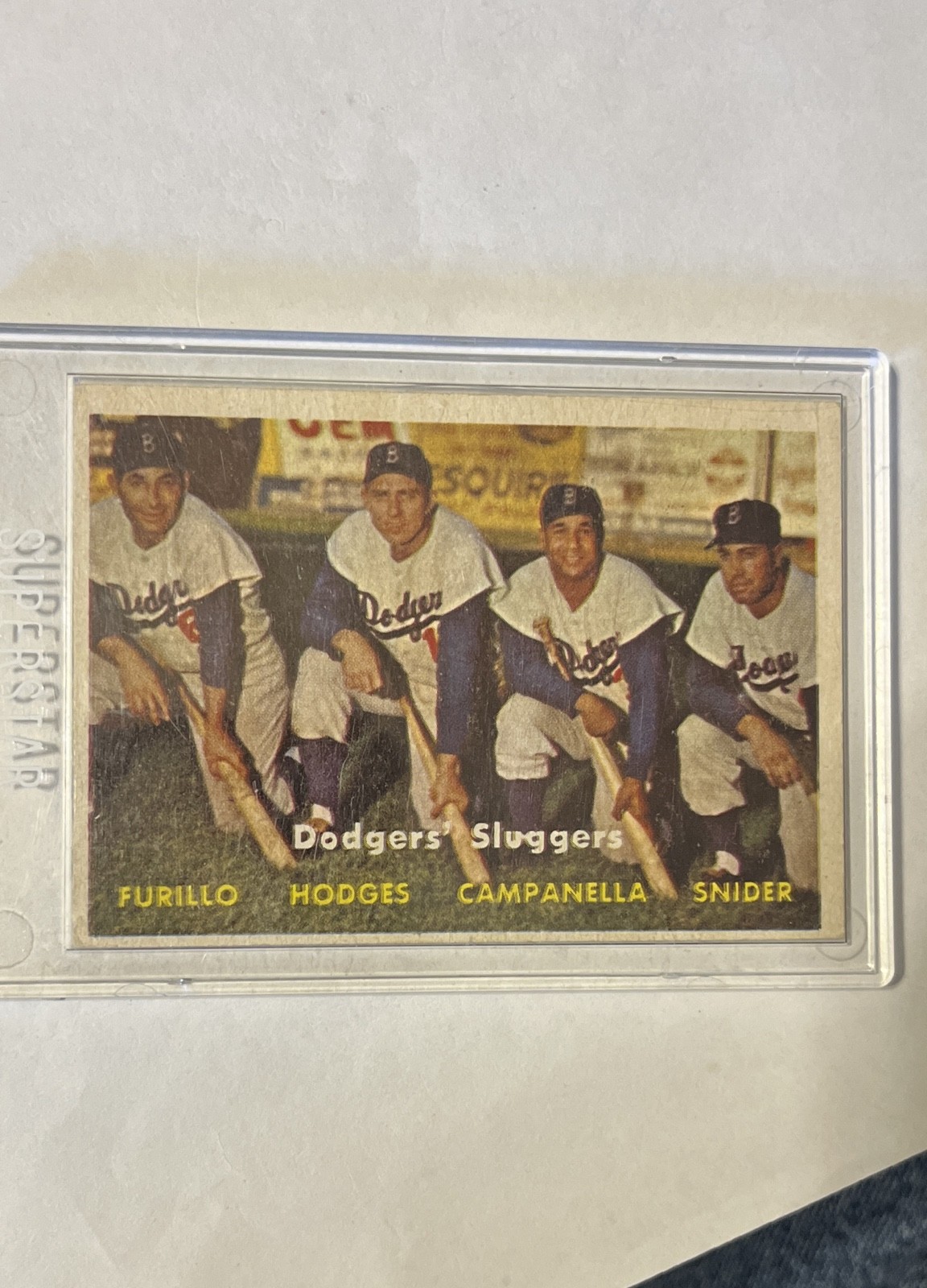 1957 Topps - Duke Snider, Roy Campanella, Gil Hodges #400 1957 Topps - Duke Snider, Roy Campanella, Gil Hodges #400