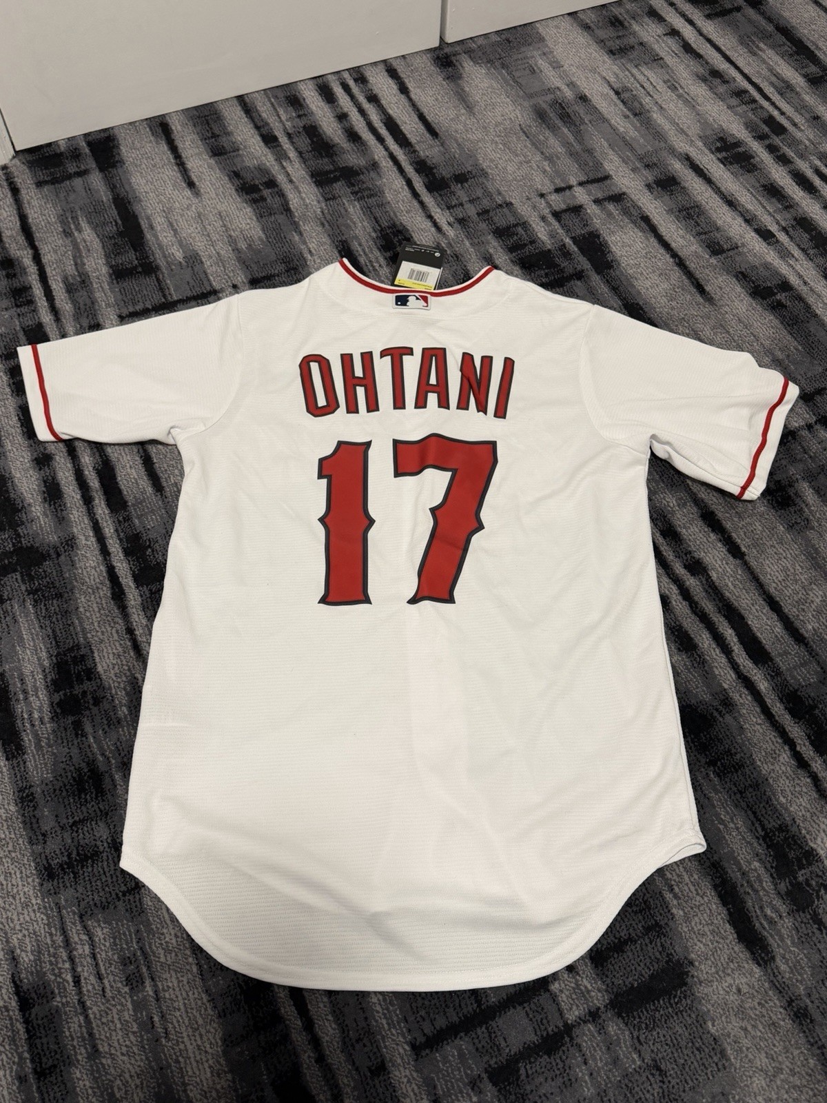 Shohei Ohtani #17 Los Angeles Angels Nike White Jersey Adult Small S NWT MLB