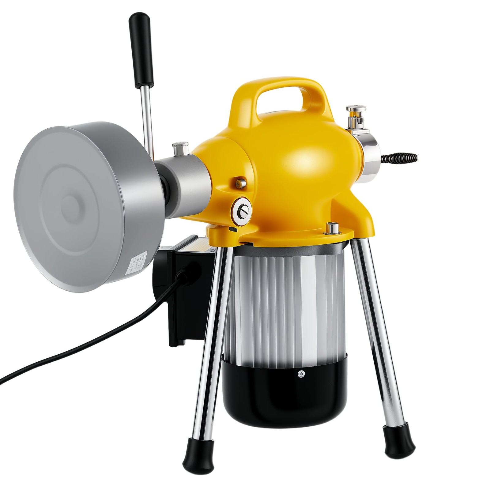 GRAVEE Drain Cleaner Machine w/ 66FT & 16FT Cable 500W Sectional Snake Auto Feed