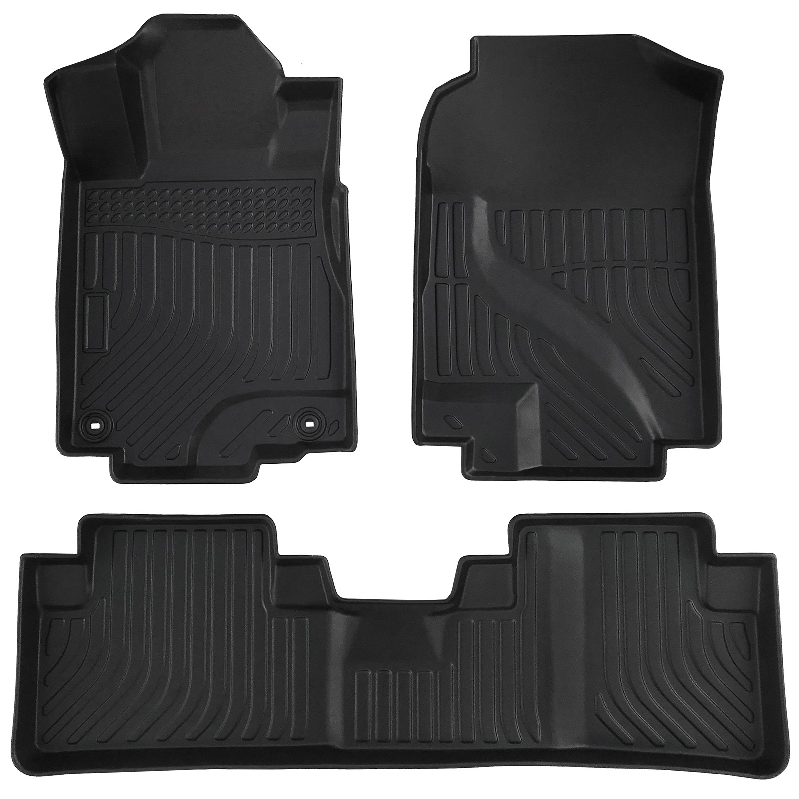 Floor Mats Liner Carpets For 2012-2016 Honda CR-V CRV TPE Rubber All Weather