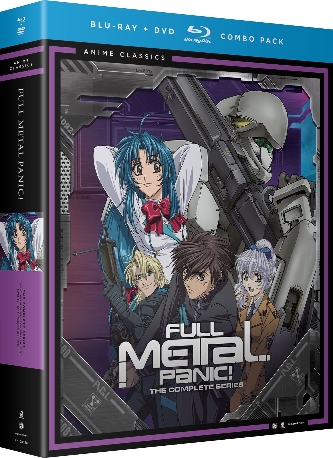 New Full Metal Panic - The Complete Series (Blu-ray + DVD) New Full Metal Panic - The Complete Series (Blu-ray + DVD)