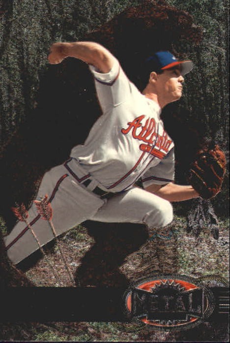 1997 Fleer Metal Universe Baseball Card #33 Greg Maddux 1997 Fleer Metal Universe Baseball Card #33 Greg Maddux