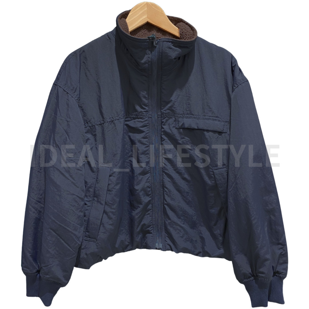 UNIQLO Fleece Lined Stand Blouson S-3XL Water-Repellent Women 487517 NWT