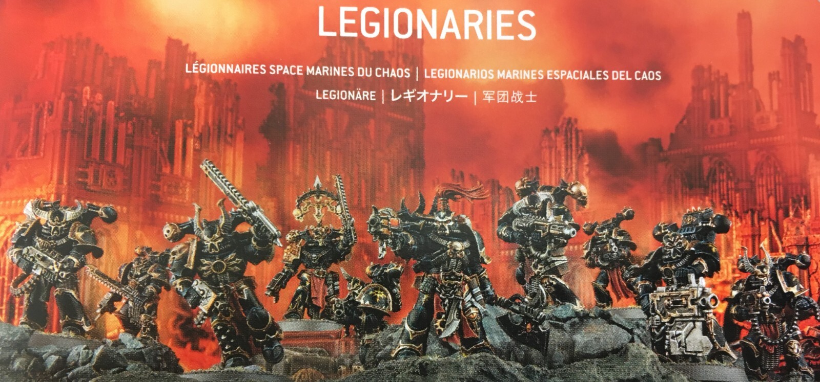 Warhammer 40k Chaos Space Marines Legionaries (10) NOS Warhammer 40k Chaos Space Marines Legionaries (10) NOS