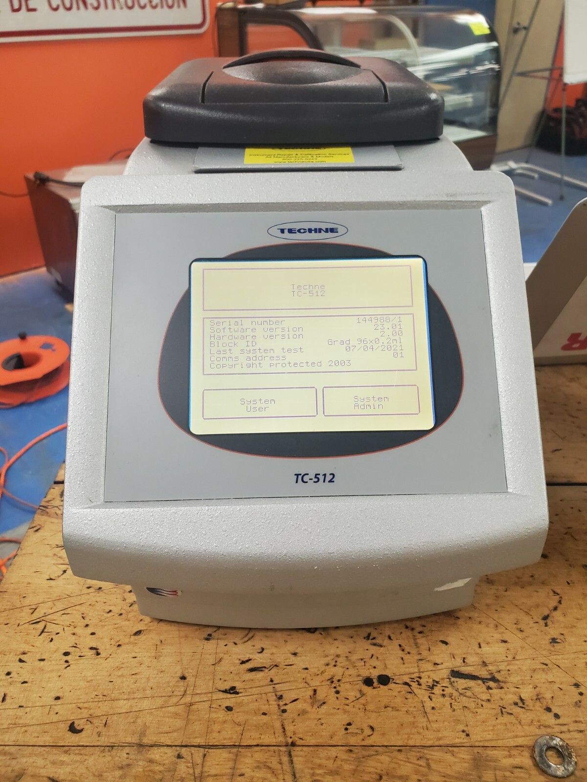Techne TC-512 60-Well Gradient TouchScreen Thermal Cycler