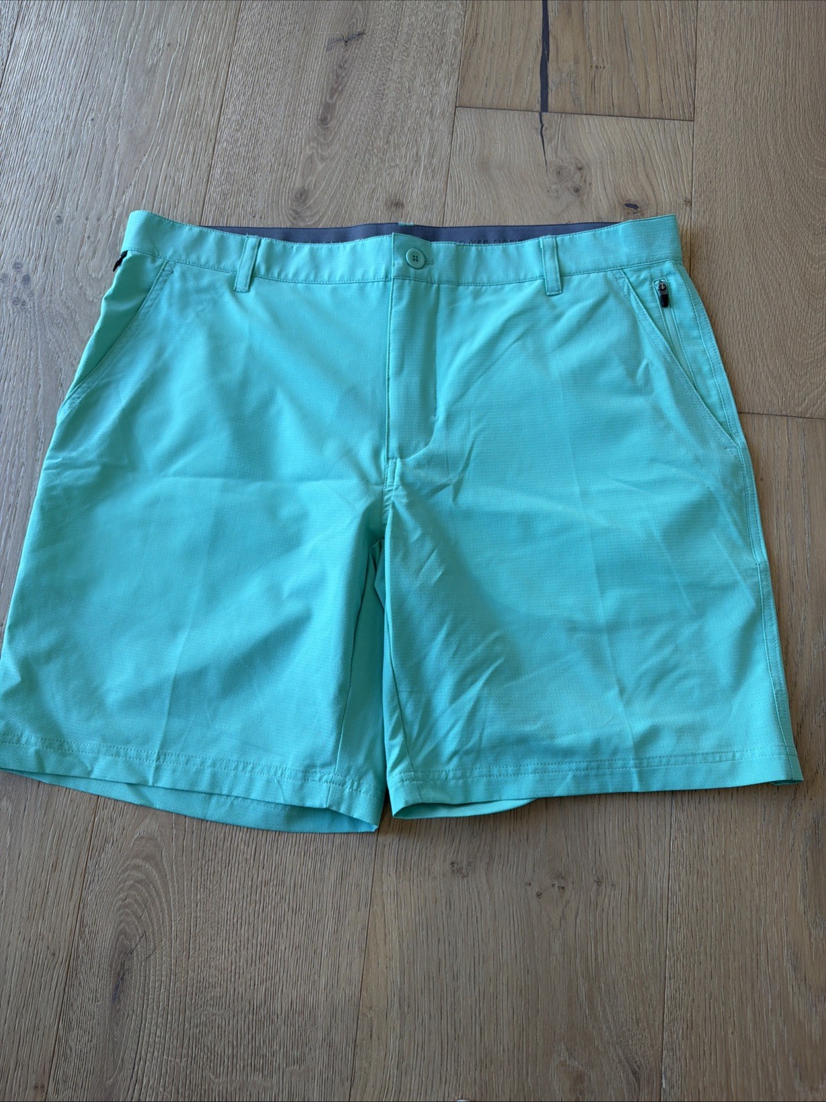 Swannies Shorts Mens 38 Green Arlo Vented Golf Tech Performance NEW