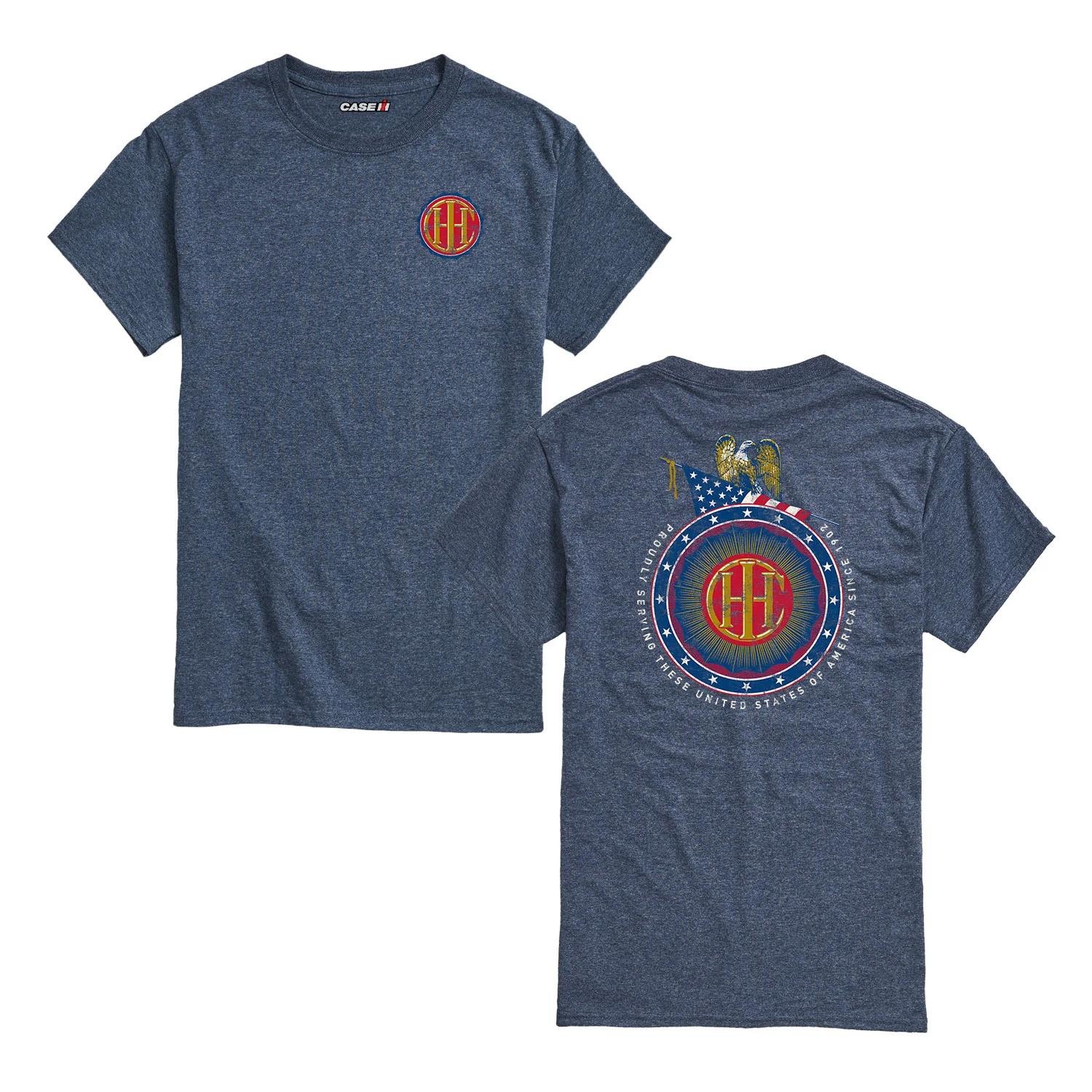 Adult IHC Circle Logo Proudly Serving Since 1902 Blue T-Shirt D20579-BLU