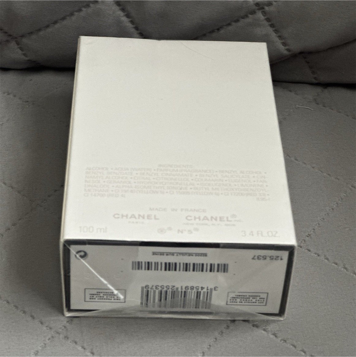 CHANEL N°5 Eau de Parfum Spray 3.4 fl oz Regular Size MPN 125537