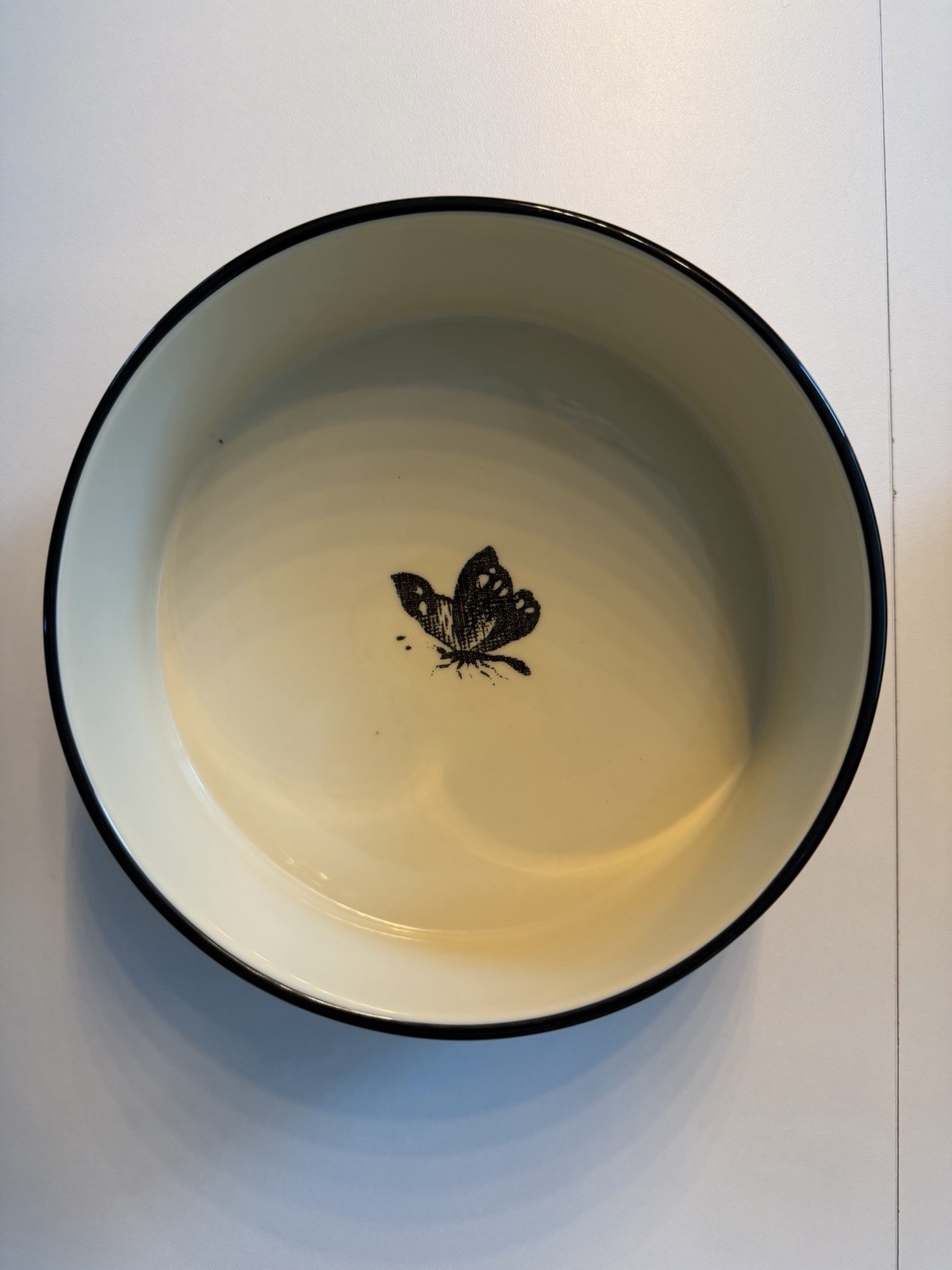 Gucci Large Herbarium Pet Bowl Richard Ginori Butterfly 697407 ZAJH5 9561