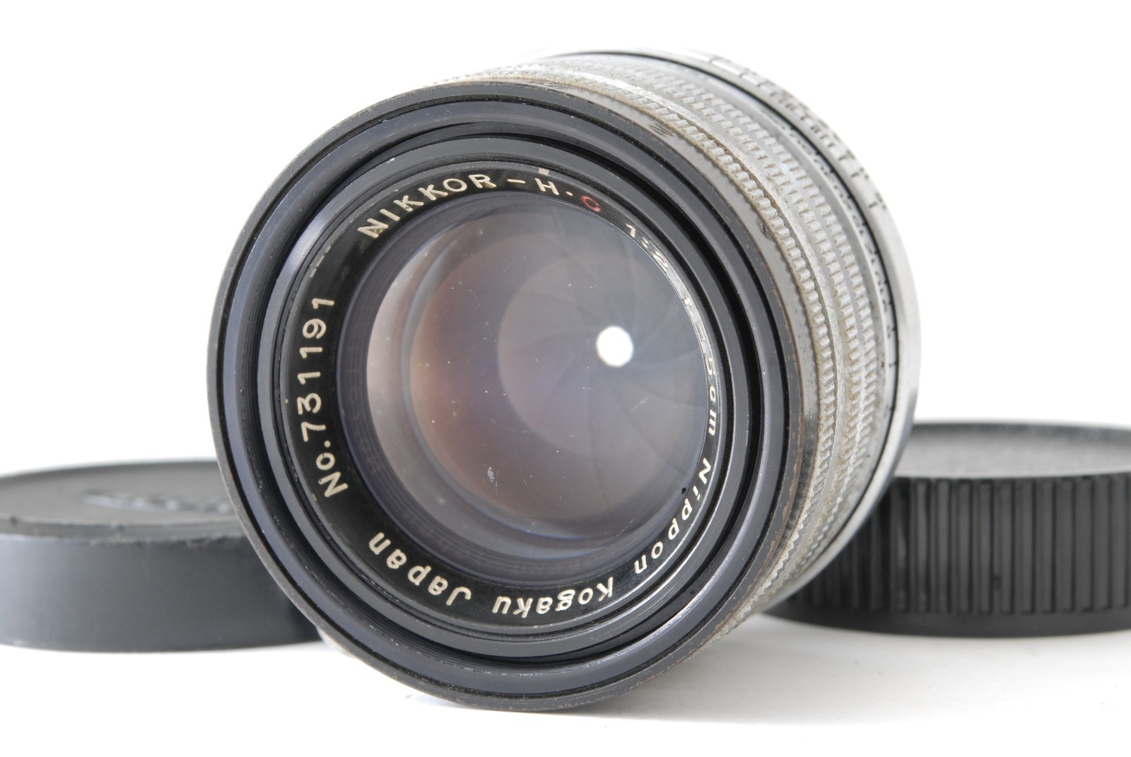 Black Belt CLA\'d [ALMOST MINT] Nikon Nikkor H.C 50mm f/2 Lens L39 LTM Leica L