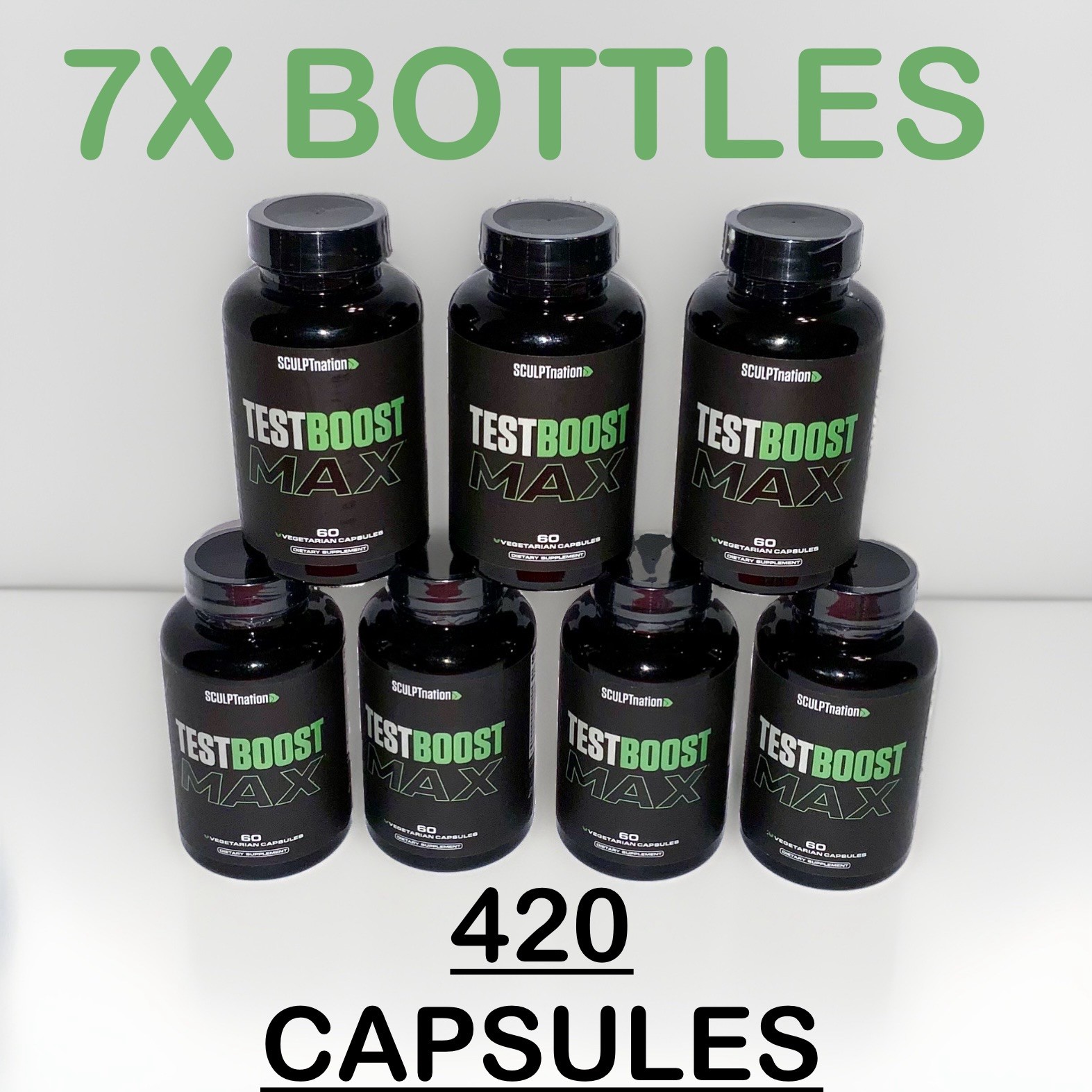HUGE LOT 7 BOTTLES -TEST BOOST Max Sculptnation Build Muscle Men Fat Weight Loss HUGE LOT 7 BOTTLES -TEST BOOST Max Sculptnation Build Muscle Men Fat Weight Loss