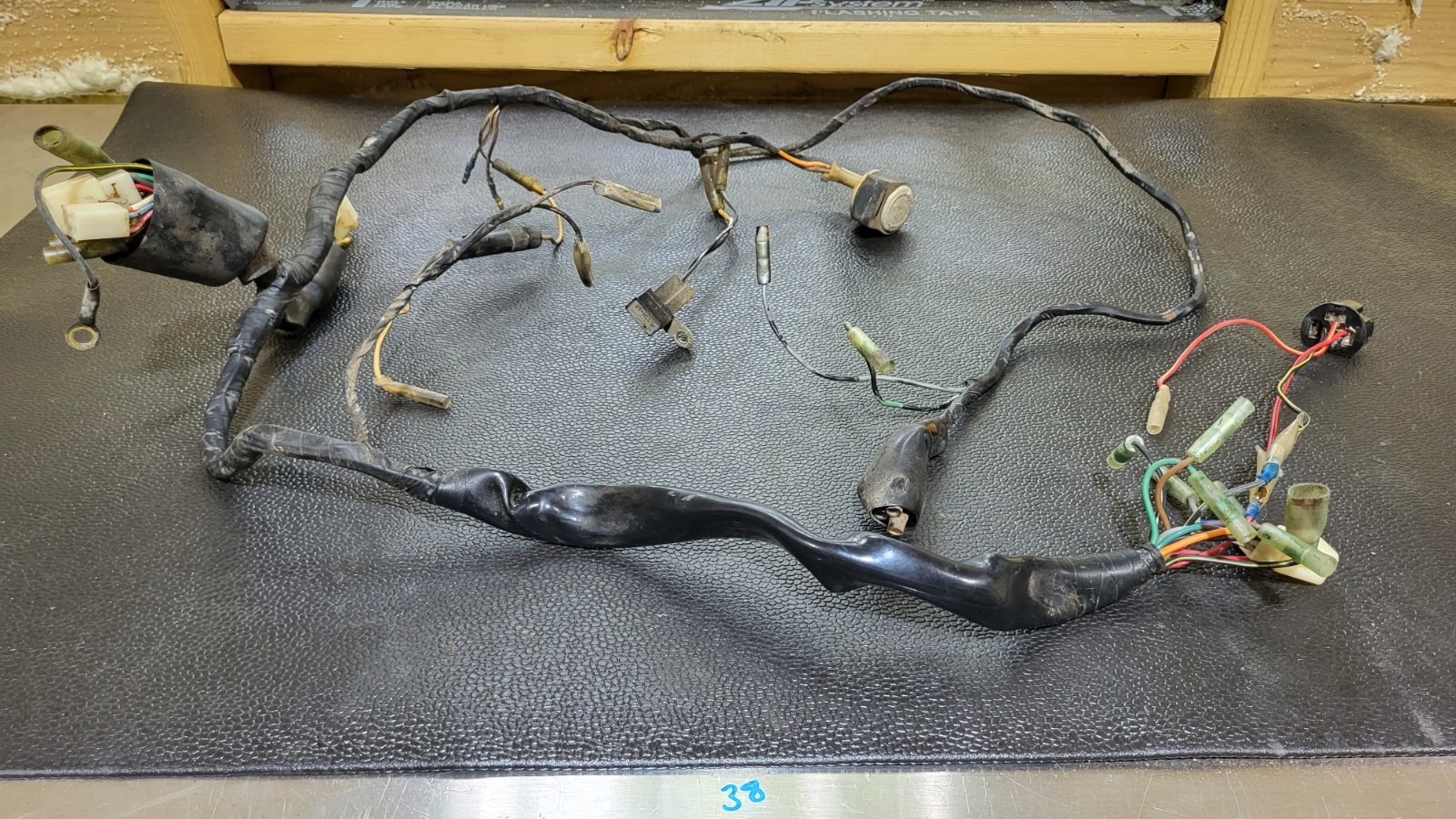 1973-75 Kawasaki ke 100 g5 100 wiring Harness Main Loom 26001-063