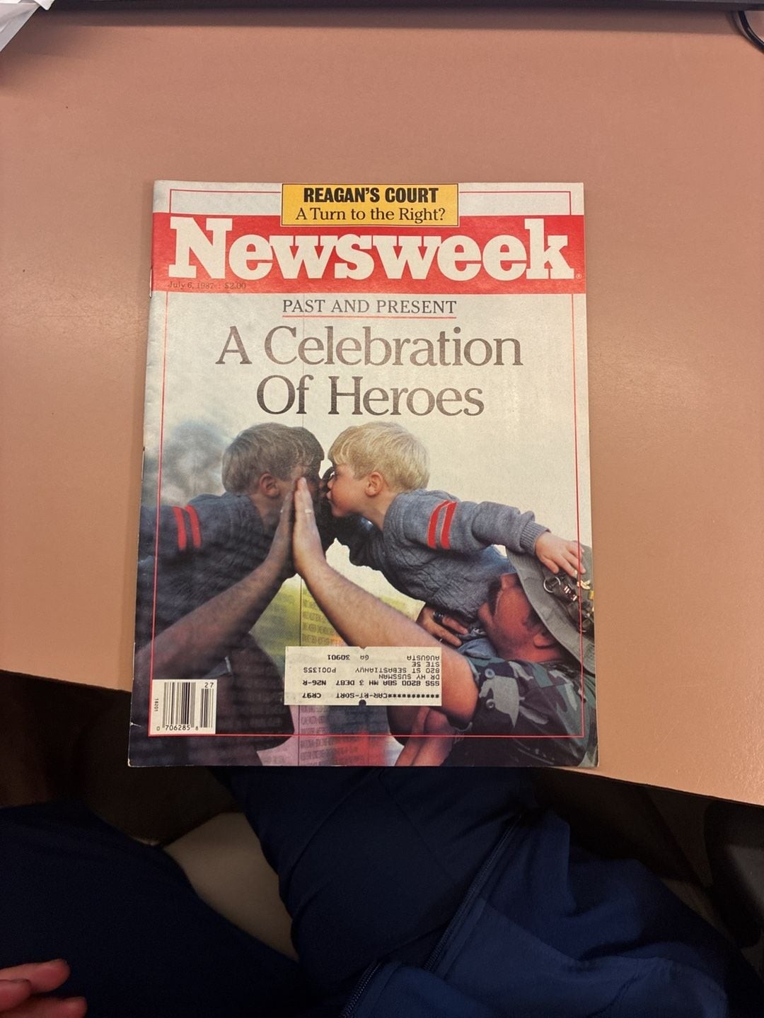 Newsweek Magazine July 6 1987 A Celebration Of Heroes