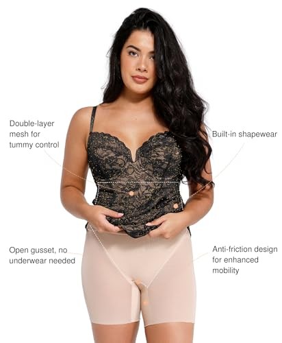 POPILUSH LACE COCKTAIL DRESSES FOR WOMEN - FORMAL PARTY CORSET SHAPEWEAR -