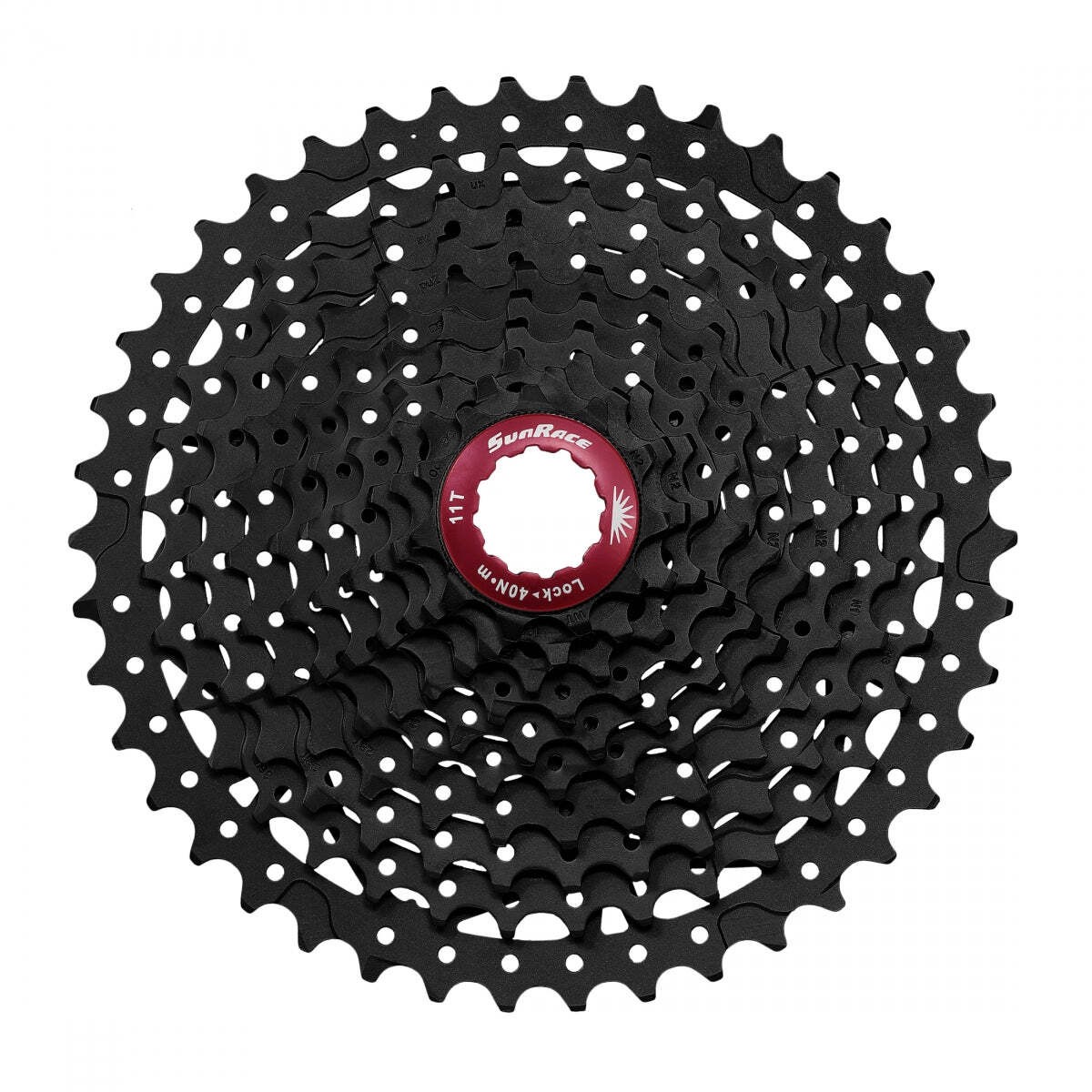 SunRace CS-MX 10s Cassette FH Cassette SUNRACE CSMX 11-42 Black/Red 10s