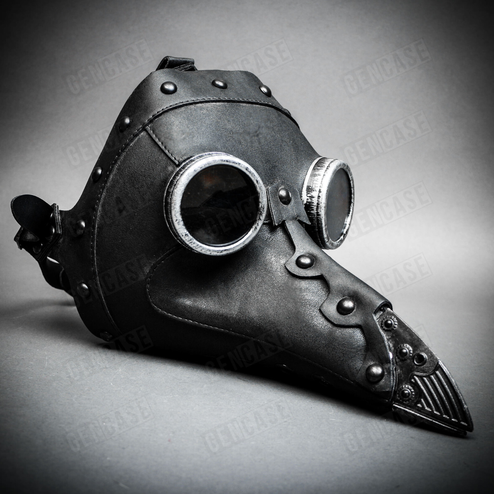 Black Plague Doctor Halloween Costume Bird Nose Steampunk Cosplay Party Mask Black Plague Doctor Halloween Costume Bird Nose Steampunk Cosplay Party Mask